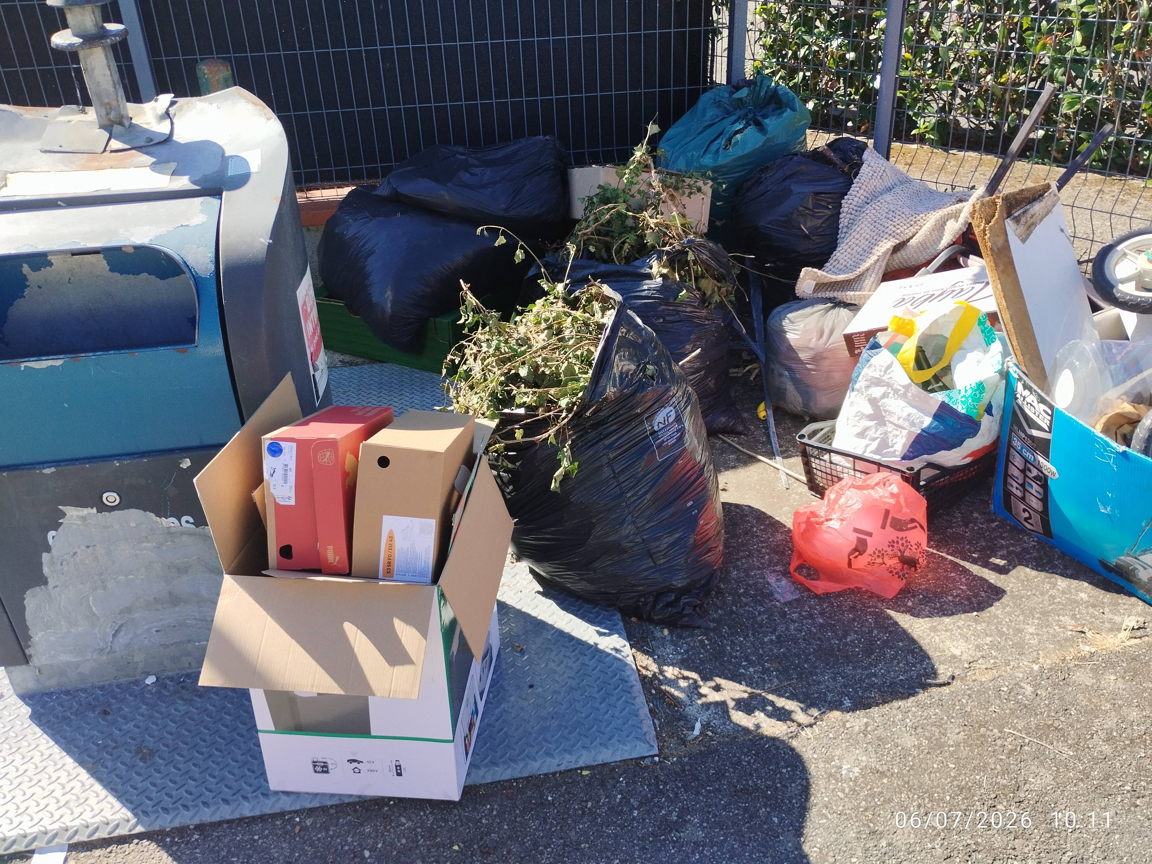 Point de collecte sale