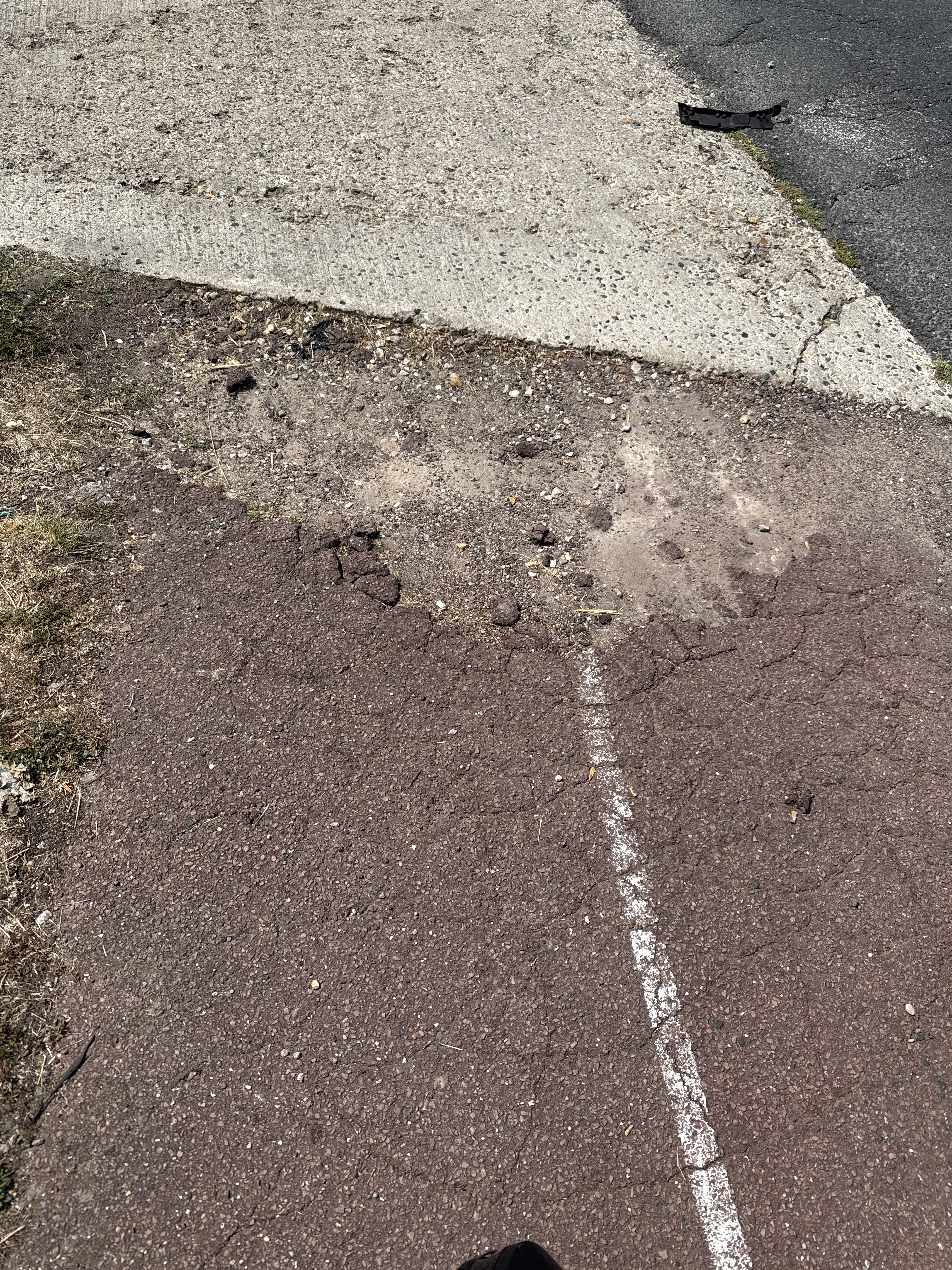 Signalement Piste cyclable endommagée