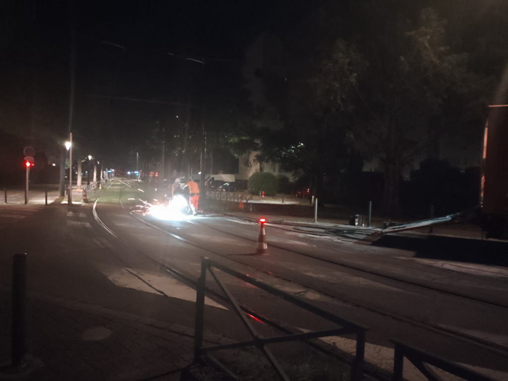 Photo 2 - Bruit entretien tram nocturne
