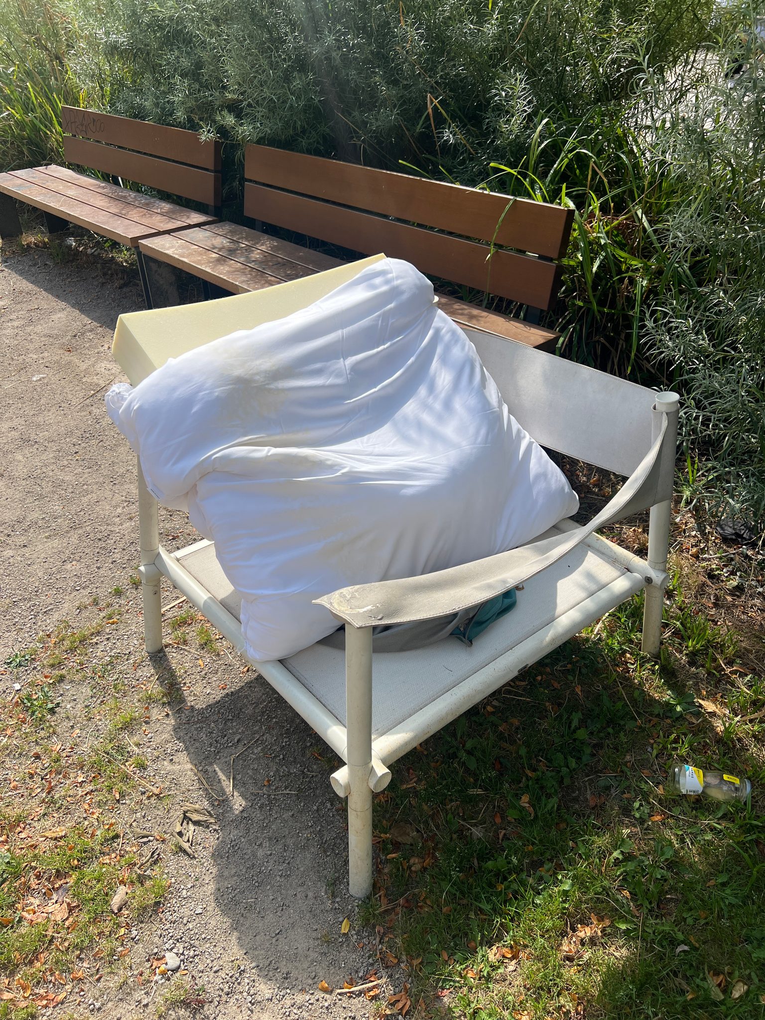 Signalement Fauteuil abandonné