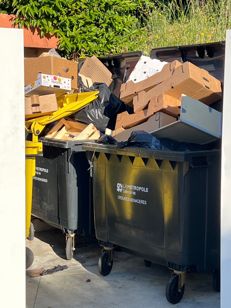 Non-respect du tri des déchets