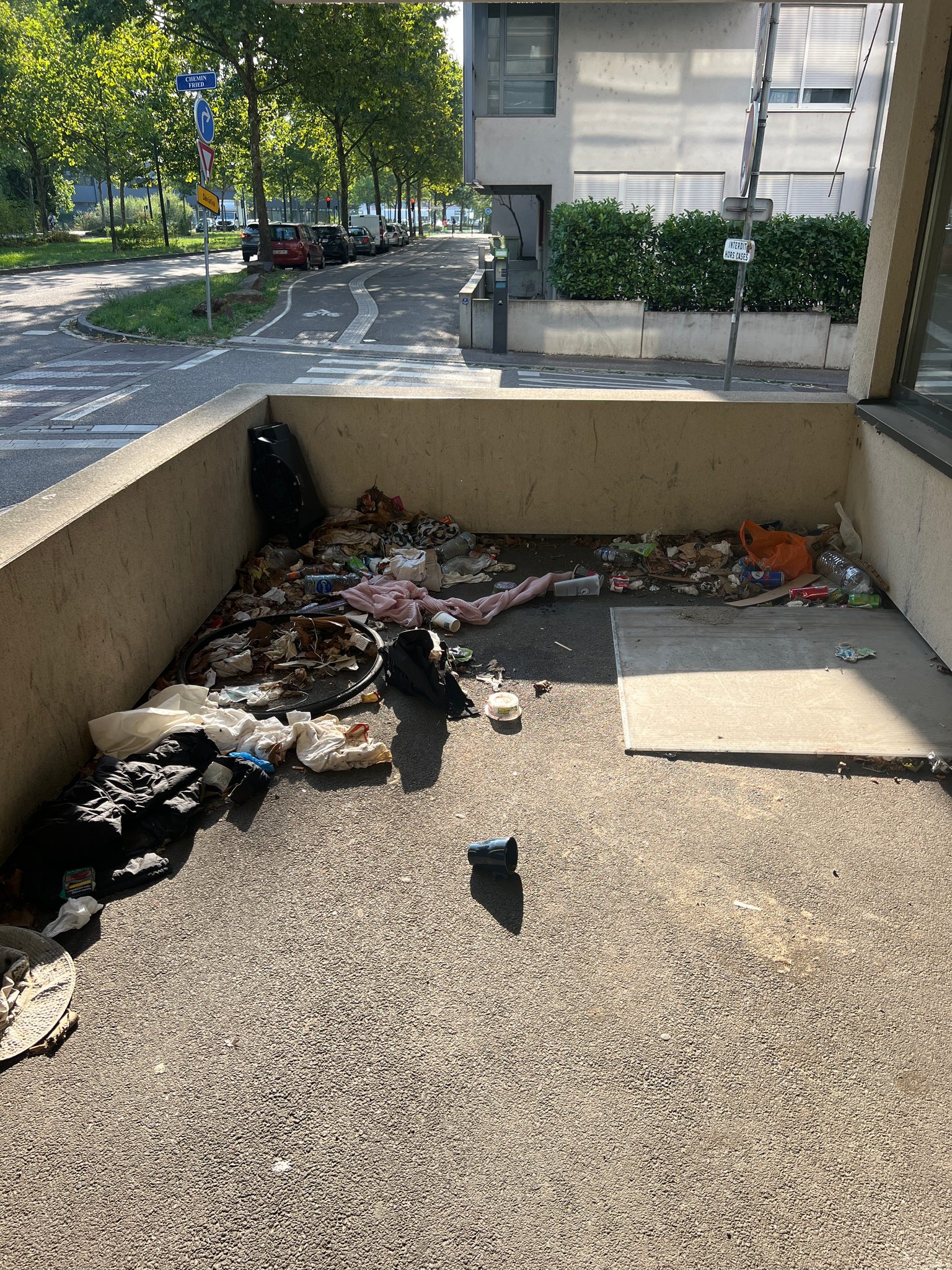 Signalement Dépôt sauvage de déchets