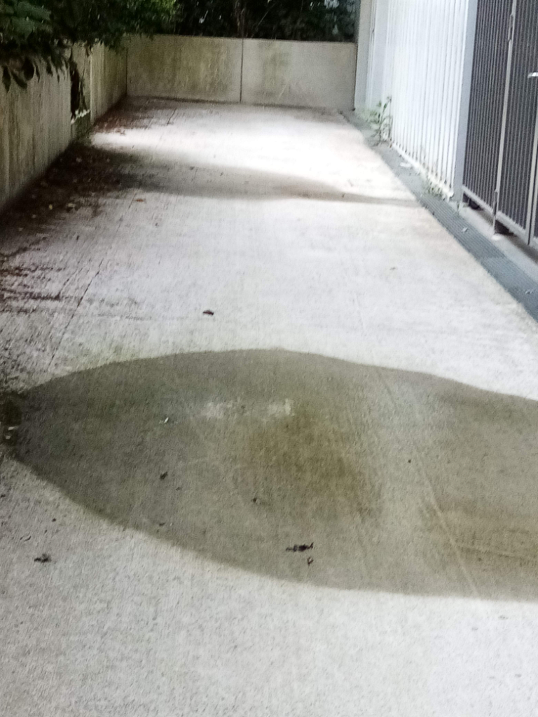 Photo 5 - Urine sur trottoirs
