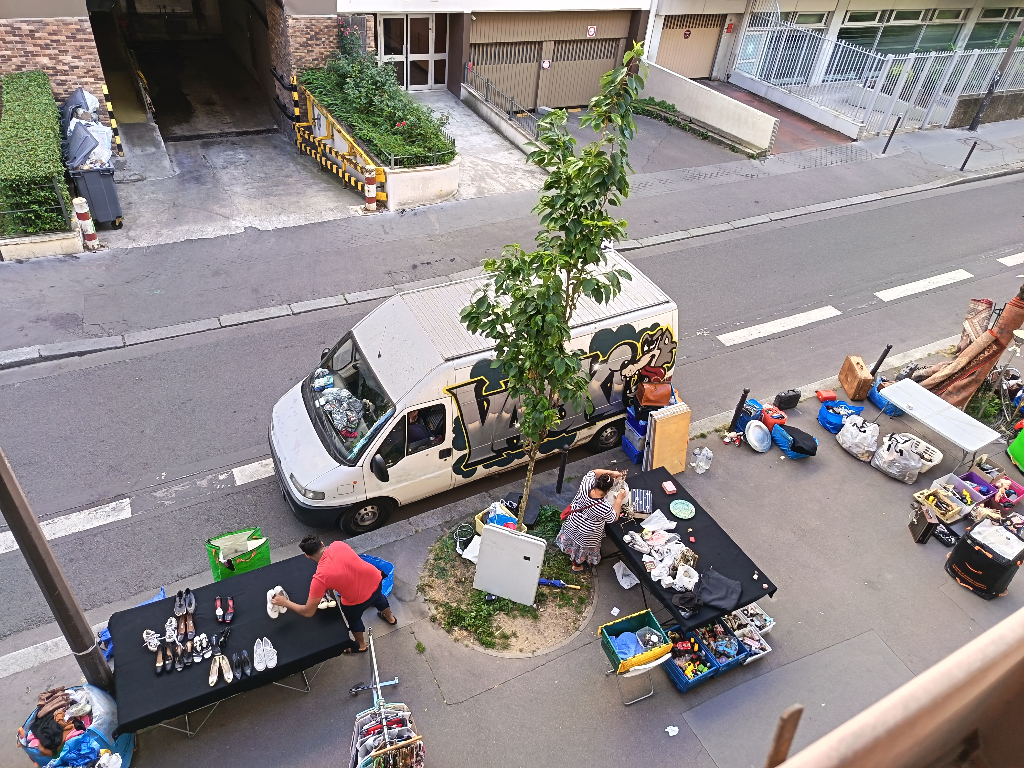 Blocage piste cyclable