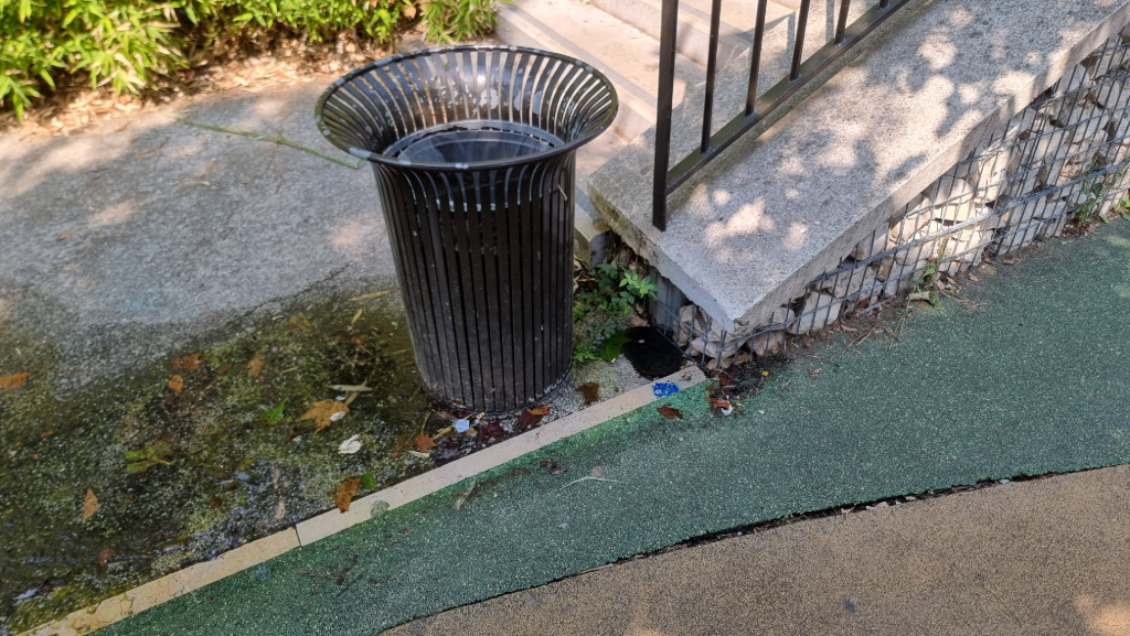 Fuite d'eau importante