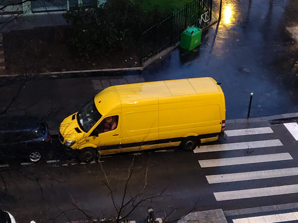 Stationnement sur passage piéton